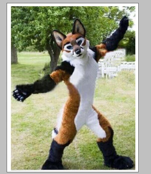 2019 Hot sale Long Fur Fursuit Brown Husky Dog Mascot Costume Wolf Fox Suit Halloween Parade, As pic
2019 Hot sale Long Fur Fursuit Brown Husky Dog Mascot Costume Wolf Fox Suit Halloween Parade, As pic