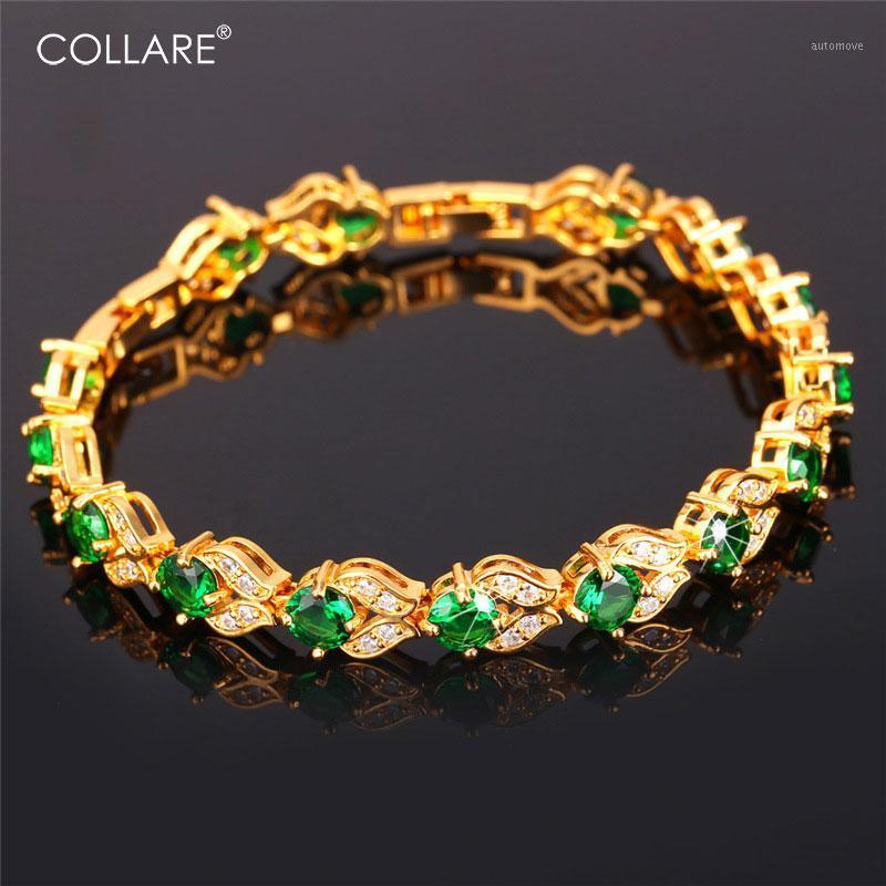 Collare Bracelets For Women Crystal Gold Color Cubic Zirconia Green Charm Bracelets & Bangles Wholesale Jewelry H2221
Collare Bracelets For Women Crystal Gold Color Cubic Zirconia Green Charm Bracelets & Bangles Wholesale Jewelry H2221