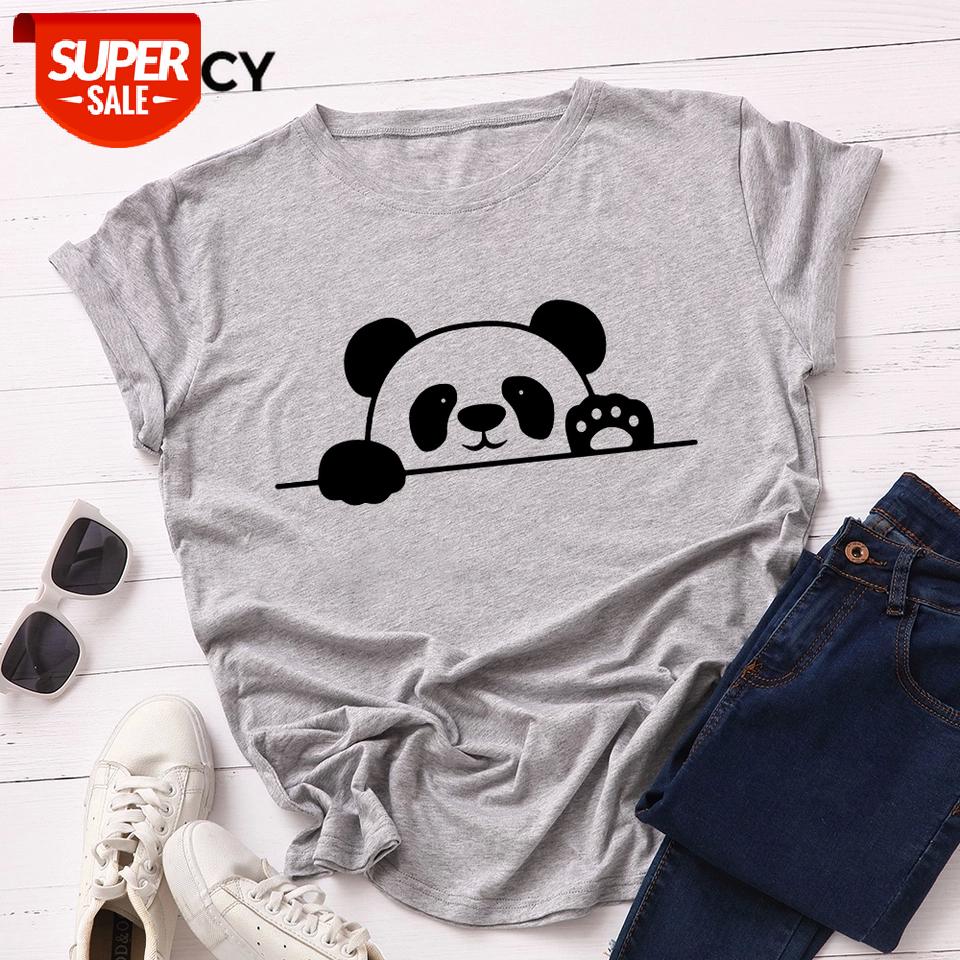 JFUNCY Plus Size S-5XL Women Cotton T Shirt Panda Print Woman Casual Tshirt 2020 Summer T-shirts Female Short Sleeve Tee Tops #Rn1w, White
JFUNCY Plus Size S-5XL Women Cotton T Shirt Panda Print Woman Casual Tshirt 2020 Summer T-shirts Female Short Sleeve Tee Tops #Rn1w, White