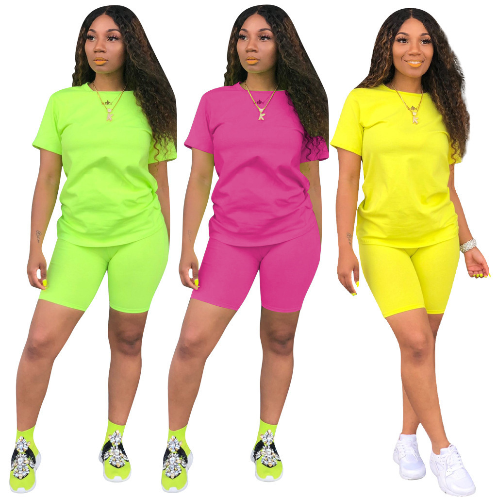 ZOOEFFBB 2 Piece Set Women Tracksuit Festival Clothing Neon Crop Top and Biker Shorts Sexy Club Outfits Two Piece Matching Sets T200623, Yellow
ZOOEFFBB 2 Piece Set Women Tracksuit Festival Clothing Neon Crop Top and Biker Shorts Sexy Club Outfits Two Piece Matching Sets T200623, Yellow