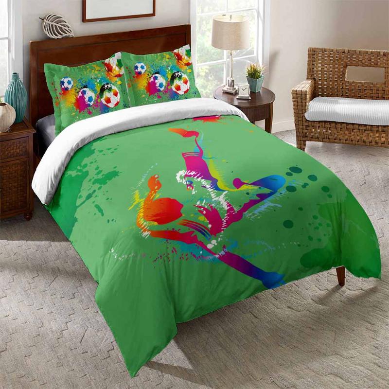 Dropshipping 3D Football Bedding Set Printing Pillowcase Quilt Cover Soccer Duvet Covers Sets Home Textiles Queen King Size, As picture
Dropshipping 3D Football Bedding Set Printing Pillowcase Quilt Cover Soccer Duvet Covers Sets Home Textiles Queen King Size, As picture