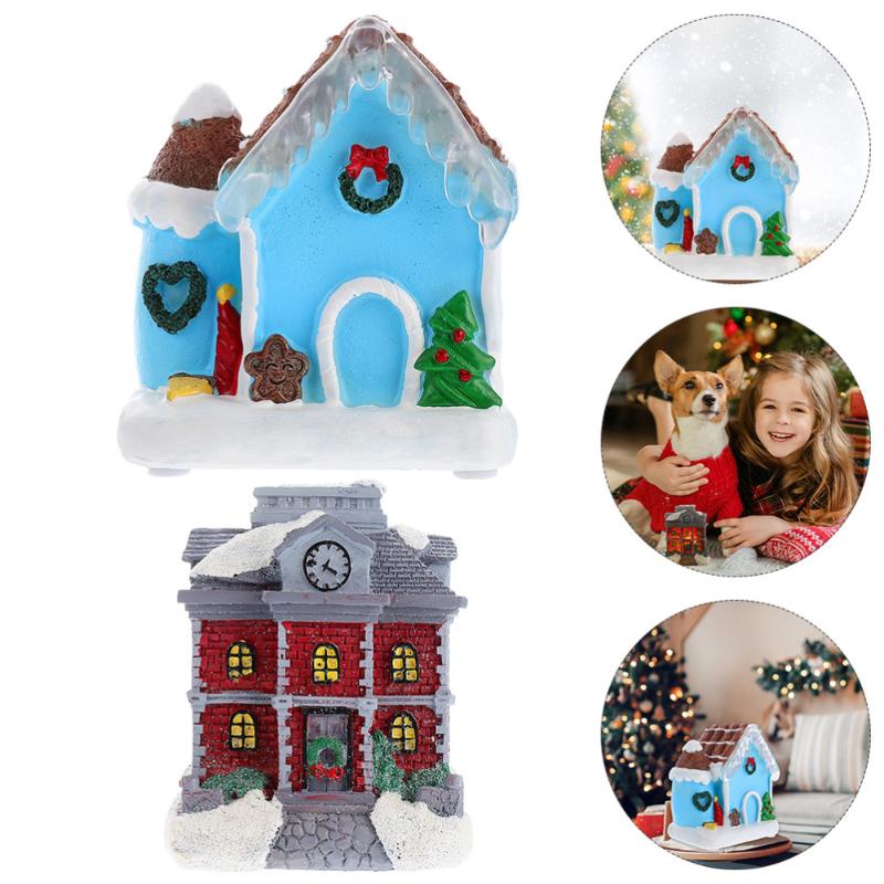 2pcs Durable Practical Novel Reusable Adornment Resin House for Home Office Restaurant
2pcs Durable Practical Novel Reusable Adornment Resin House for Home Office Restaurant