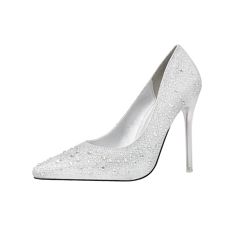 2020 Women's Shoes New Summer High Heel Pumps Crystal Ladies Wedding Fashion Elegant Shoes Black Silver Zapatos Mujer Tacon
2020 Women's Shoes New Summer High Heel Pumps Crystal Ladies Wedding Fashion Elegant Shoes Black Silver Zapatos Mujer Tacon