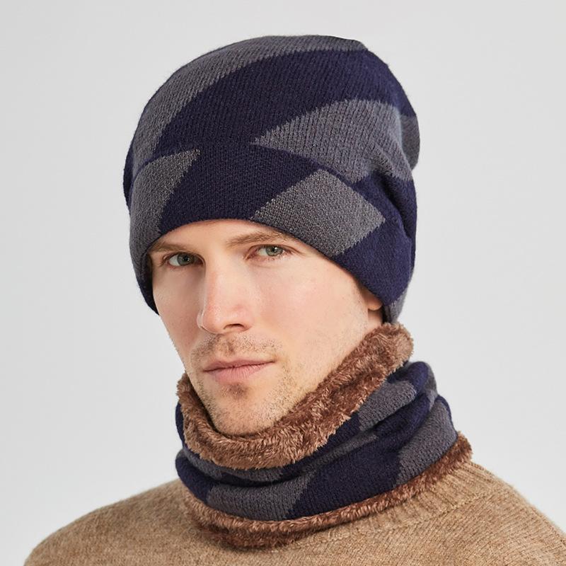 Hats, Scarves & Gloves Sets Men Hat Scarf Set Winter Fleece Warm Stripe Thick Autumn Outdoor Skiing Sports Accessory For Teenagers
Hats, Scarves & Gloves Sets Men Hat Scarf Set Winter Fleece Warm Stripe Thick Autumn Outdoor Skiing Sports Accessory For Teenagers