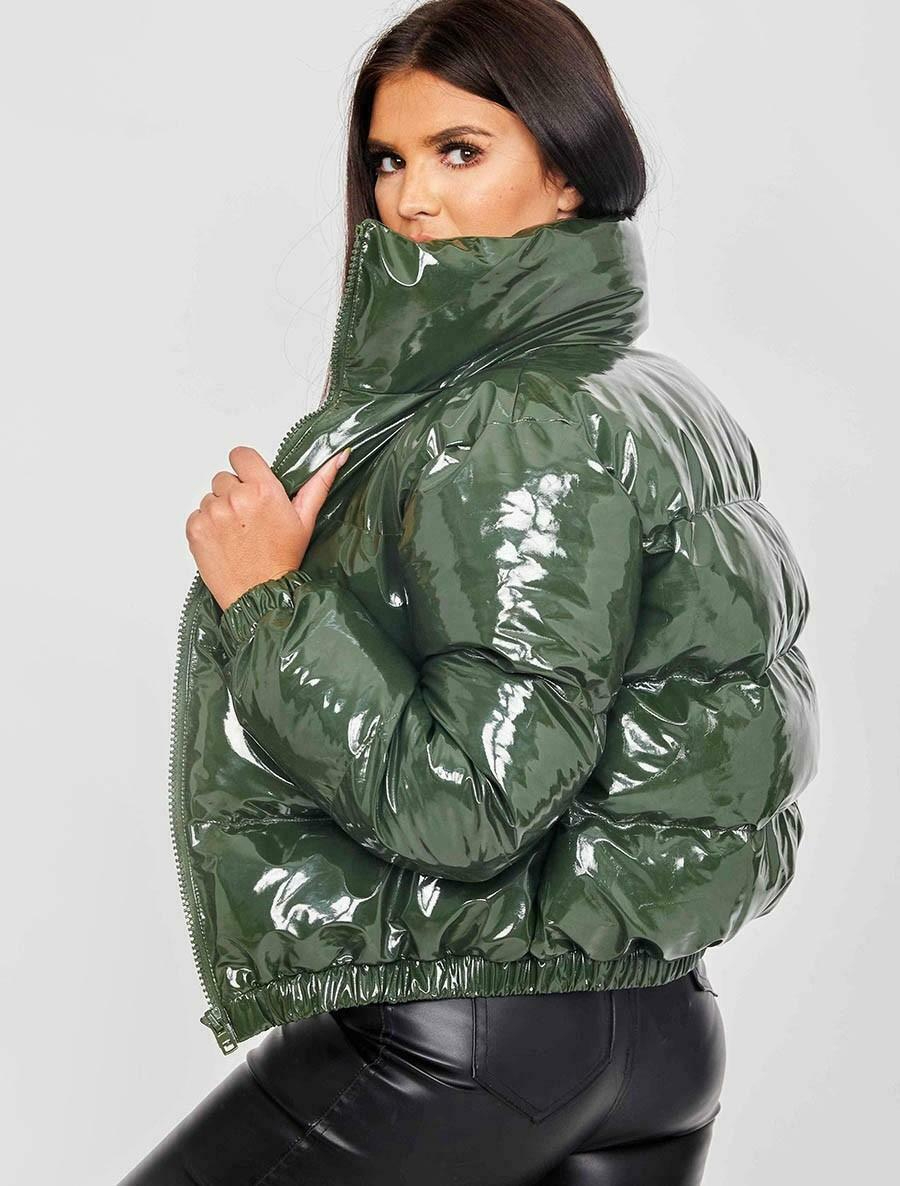 Bubble Puffer Jacket 2019 Winter Coat Women Lime Green Pink Yellow Red Black CJ191213