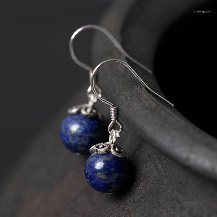Flyleaf 925 Sterling Silver Lapis Lazuli Bead Drop Earrings For Women Fashion Lady Gift Prevent Allergy Sterling-silver-jewelry1
Flyleaf 925 Sterling Silver Lapis Lazuli Bead Drop Earrings For Women Fashion Lady Gift Prevent Allergy Sterling-silver-jewelry1