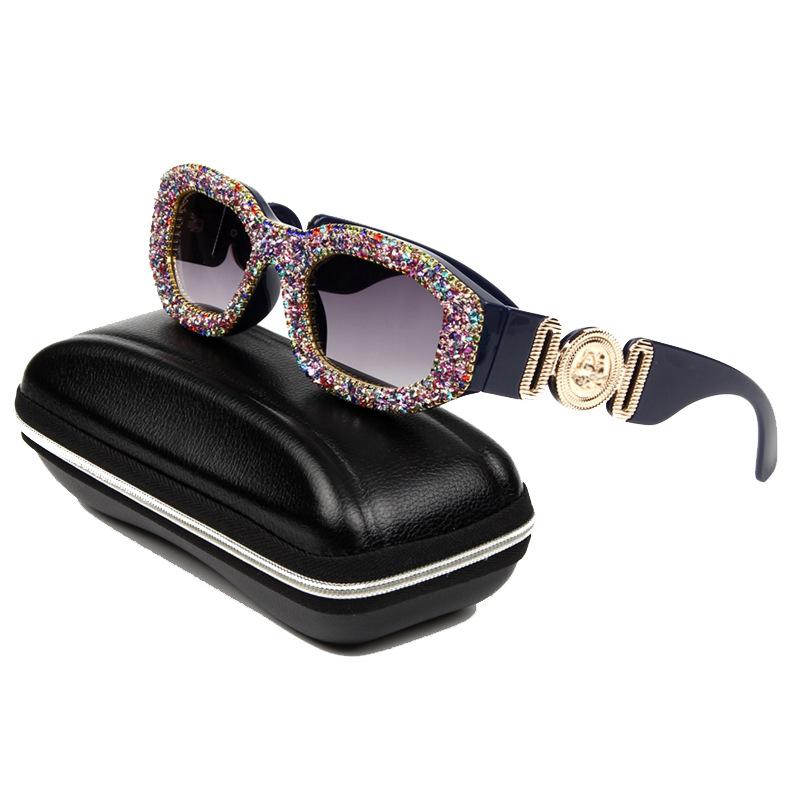 Sunglasses 2021 Vintage Square Women Fashion Luxury Bling Diamond Small Frame Eyewear Men Colorful Shades UV400 For Female Gafas
Sunglasses 2021 Vintage Square Women Fashion Luxury Bling Diamond Small Frame Eyewear Men Colorful Shades UV400 For Female Gafas