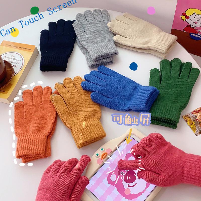Five Fingers Gloves Women Men Winter Warm Full Finger Touch Screen 8 Colors Korea Girls Solid Cotton Thick Cycling Driving
Five Fingers Gloves Women Men Winter Warm Full Finger Touch Screen 8 Colors Korea Girls Solid Cotton Thick Cycling Driving