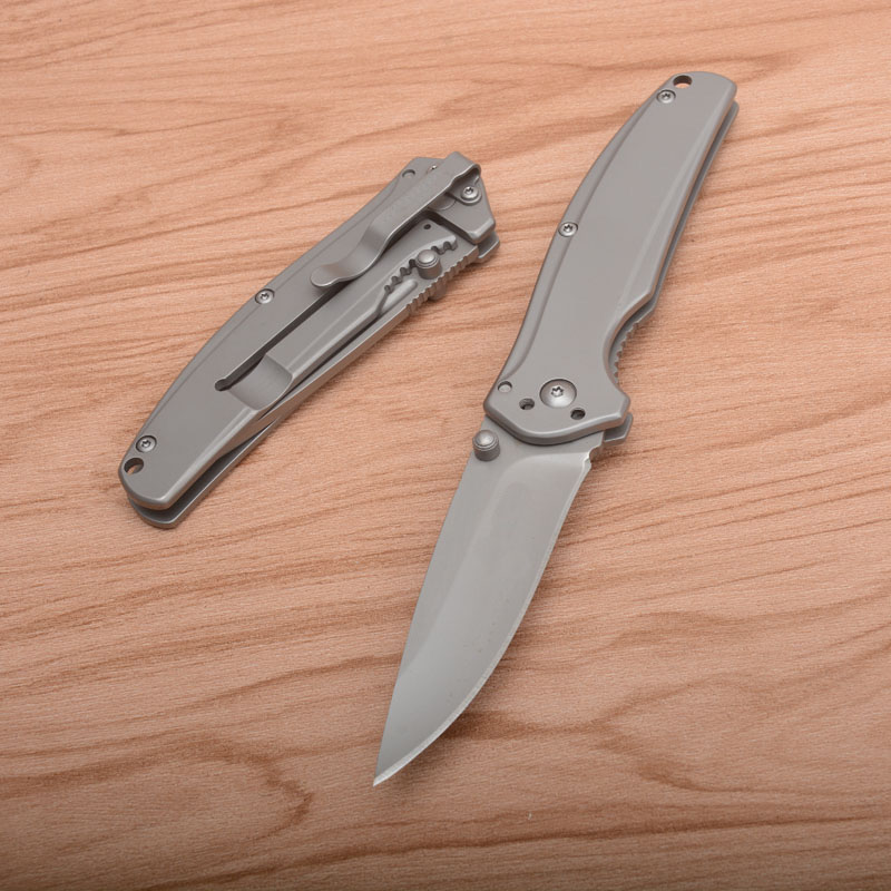 High Quality 1341 Assisted Open Folding Knife 8Cr13 Bead Blast Blade Steel Handle EDC Pocket Knives With Retail Box