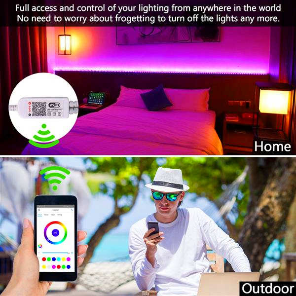 high quality 5M RGB 5050 Waterproof LED Strip light SMD 44 Key Remote Wifi Wireless Lights Dimmable
high quality 5M RGB 5050 Waterproof LED Strip light SMD 44 Key Remote Wifi Wireless Lights Dimmable