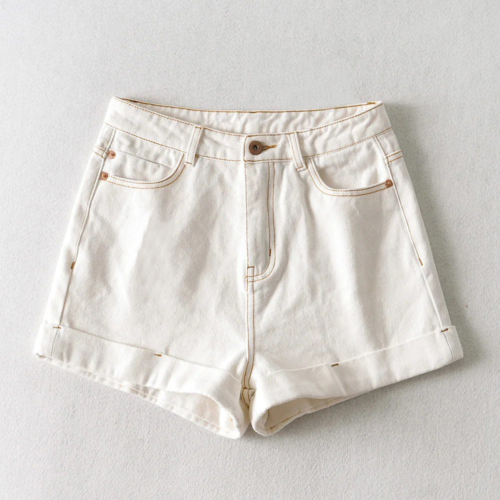 2021 New Cotton Jeans Shorts Womens Basic Classic Summer Pockets High Waist Streetwear Hot 7p4a, White yellow line
2021 New Cotton Jeans Shorts Womens Basic Classic Summer Pockets High Waist Streetwear Hot 7p4a, White yellow line