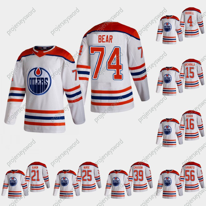74 Ethan Bear 2021 Reverse Retro Jersey Edmonton Oilers Kris Russell Josh Archibald Jujhar Khaira Dominik Kahun Darnell Nurse Caleb Jones, Black;red
74 Ethan Bear 2021 Reverse Retro Jersey Edmonton Oilers Kris Russell Josh Archibald Jujhar Khaira Dominik Kahun Darnell Nurse Caleb Jones, Black;red