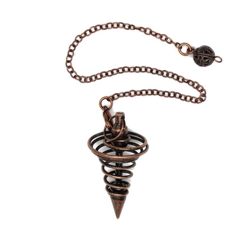 Reiki Healing Dowsing Pendulum Chain Spiral Coil Point Meditation Yoga Jewelry
Reiki Healing Dowsing Pendulum Chain Spiral Coil Point Meditation Yoga Jewelry