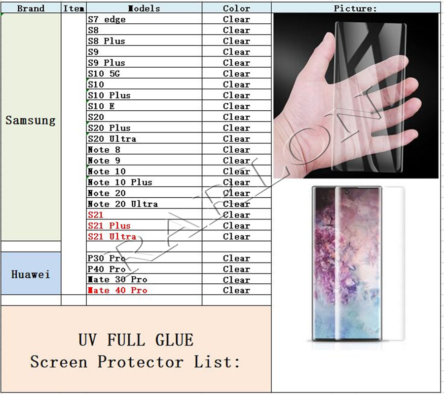 Tempered Mate Phone 10 Glue UV Glass Nano Screen Protector 40 Samsung PRO Ultra P40 Plus Note Light Liquid S10 S9 Huawei S20 S21 2 Asuhx
Tempered Mate Phone 10 Glue UV Glass Nano Screen Protector 40 Samsung PRO Ultra P40 Plus Note Light Liquid S10 S9 Huawei S20 S21 2 Asuhx