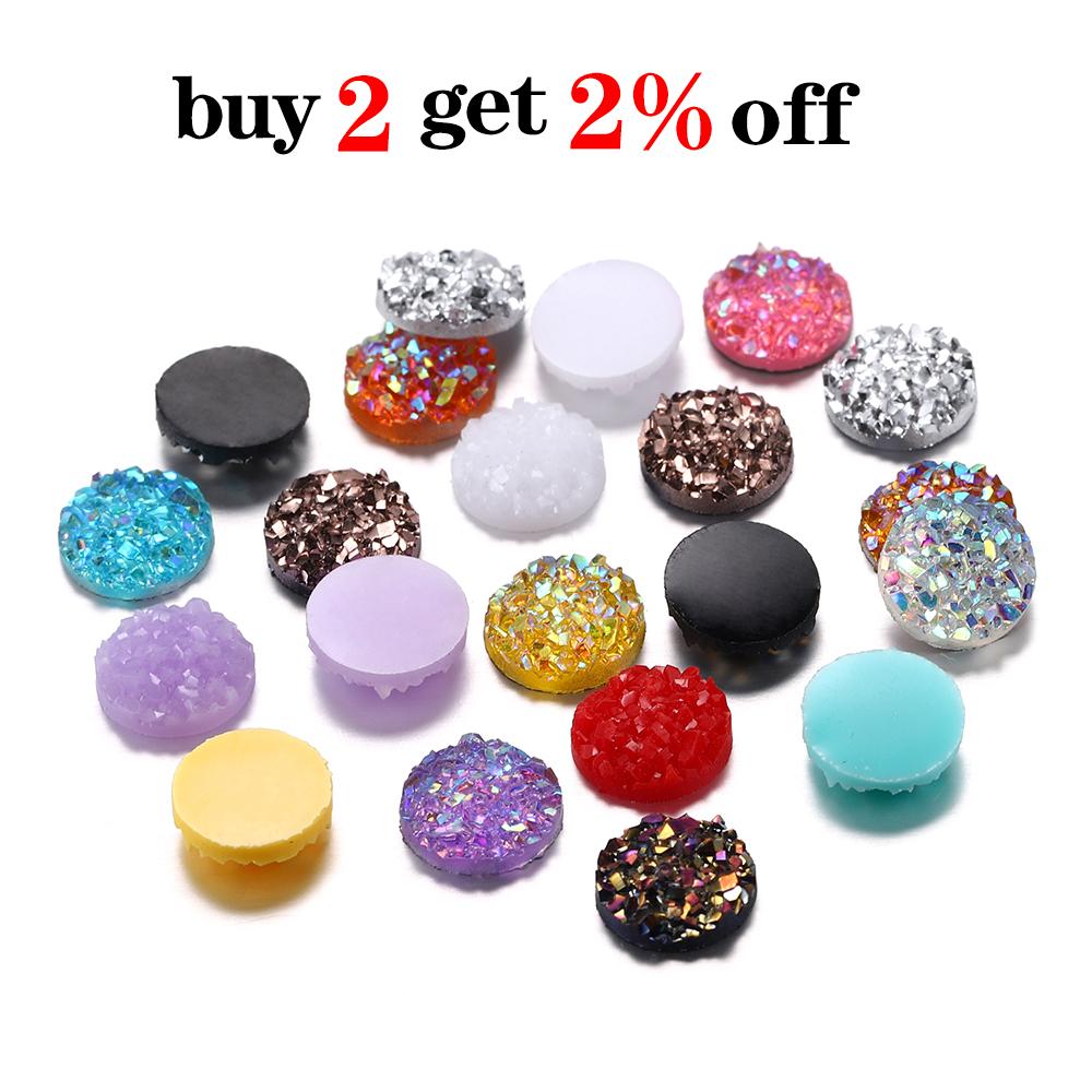 50pcs/lot 8mm Resin Cabochons Mix Colors Round Bumpy Shape Cabochon For Pendants Earrings Jewelry Making Supplies Accessories Q sqcOcB
50pcs/lot 8mm Resin Cabochons Mix Colors Round Bumpy Shape Cabochon For Pendants Earrings Jewelry Making Supplies Accessories Q sqcOcB