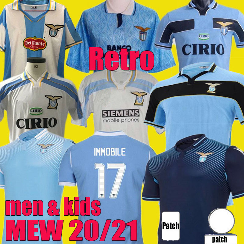 2000 1998 1991 1992 Lazio Retro MANCINI 2020 2021 120th Lazio soccer Jersey Kit 20 21 IMMOBILE LUIS BASTOS ALBERTO SERGEJ football shirt, Men 2020-21 home
2000 1998 1991 1992 Lazio Retro MANCINI 2020 2021 120th Lazio soccer Jersey Kit 20 21 IMMOBILE LUIS BASTOS ALBERTO SERGEJ football shirt, Men 2020-21 home