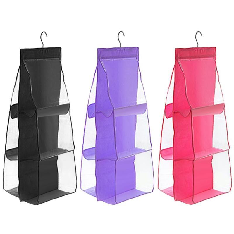 Portable 6 Pockets Bag Holder Container Closet Wardrobe Hanging Bag for Home Storage Supplies Storage Bags
Portable 6 Pockets Bag Holder Container Closet Wardrobe Hanging Bag for Home Storage Supplies Storage Bags