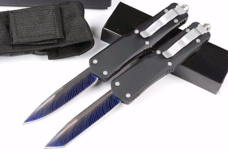 A07 Color titanium double action tactical automatic auto knife self defense folding edc camping knifes hunting knives xmas gift
A07 Color titanium double action tactical automatic auto knife self defense folding edc camping knifes hunting knives xmas gift