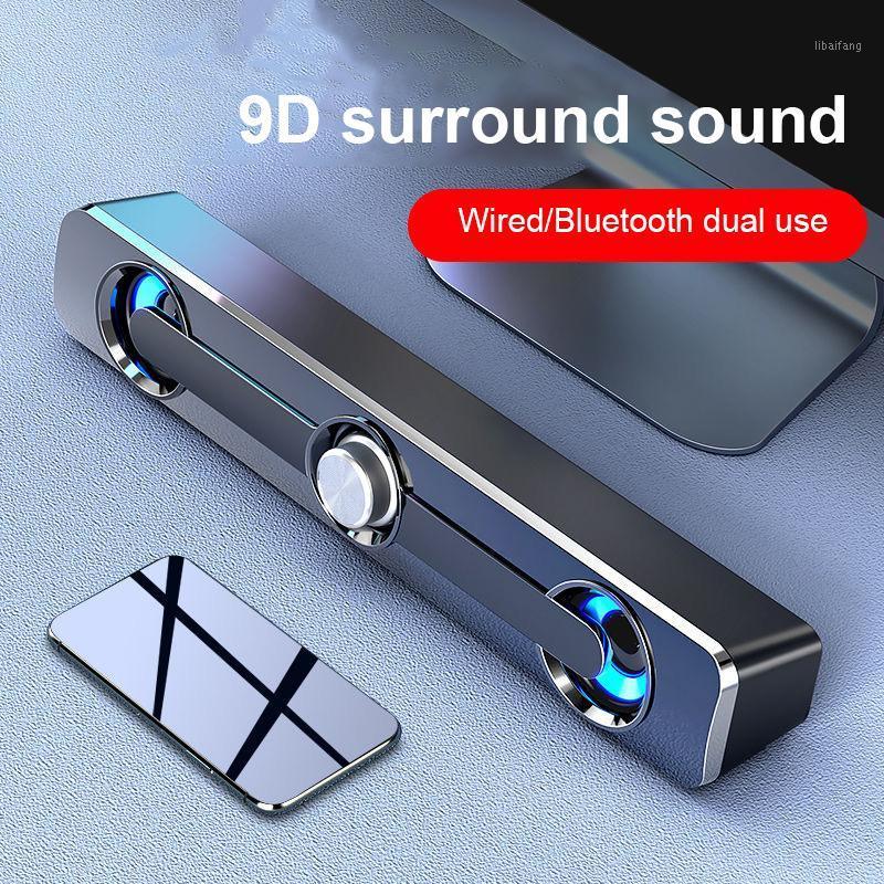 Portable Computer Speaker Powerful Soundbar Stereo Subwoofer Bass Speaker Surround Sound Box USB Wired/Wireless1
Portable Computer Speaker Powerful Soundbar Stereo Subwoofer Bass Speaker Surround Sound Box USB Wired/Wireless1