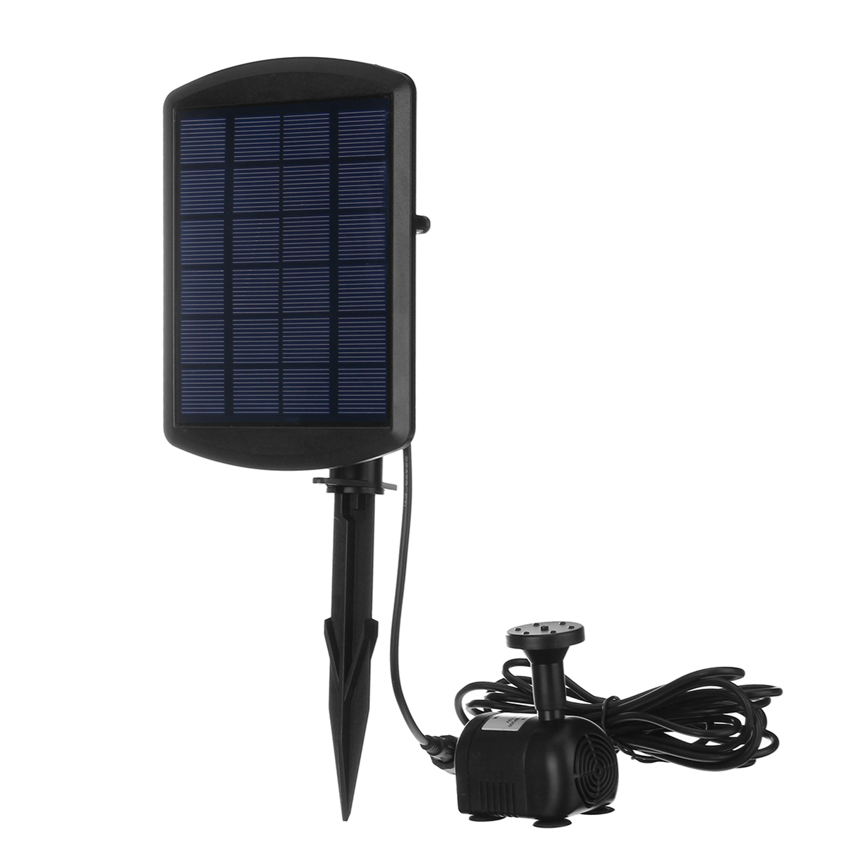 6V 1.8W Solar Panel outdoor submersibleGarden Brushless Pond Fountain Pool Aquarium Fish Water Pump Y200922