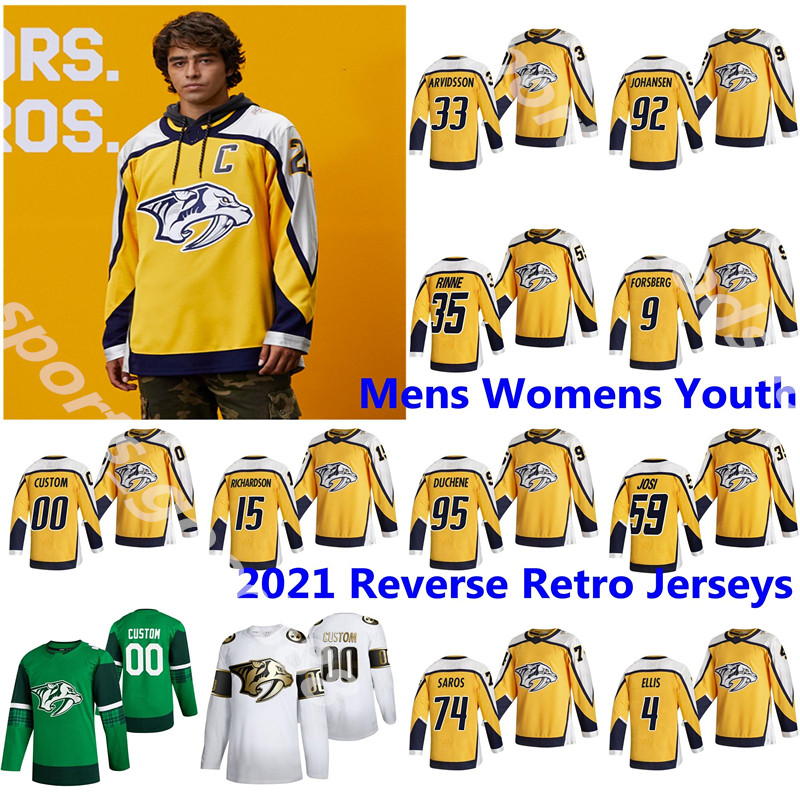 NEW 2021 Reverse Retro Nashville Predators Jersey Kaskisuo Kasimir Kunin Luke Lewington Tyler McCarron Michael Rinne Pekka Custom Stitched, Colour 5
NEW 2021 Reverse Retro Nashville Predators Jersey Kaskisuo Kasimir Kunin Luke Lewington Tyler McCarron Michael Rinne Pekka Custom Stitched, Colour 5