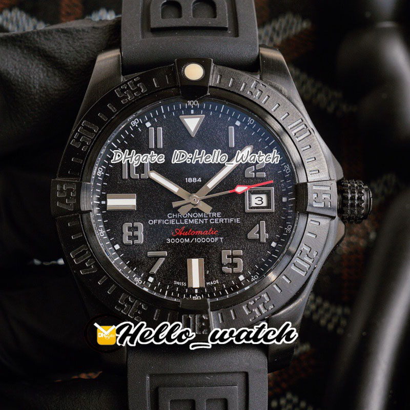 New II Seawolf A1733010 A32390111 Black Dial Automatic Mens Watch PVD Black Steel Case Rubber Strap Sport Watches HWBE Hello_Watch 4 Color, Custom waterproof service
New II Seawolf A1733010 A32390111 Black Dial Automatic Mens Watch PVD Black Steel Case Rubber Strap Sport Watches HWBE Hello_Watch 4 Color, Custom waterproof service
