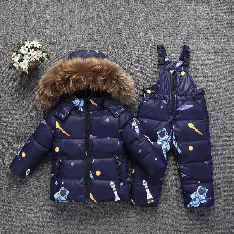 Winter Kids Down Suits Fashion Toddler Baby Down Jackets Coats + Overalls Jumpsuit Infant Baby Boy Girl Clothing Sets Outfits Y1113, Black
Winter Kids Down Suits Fashion Toddler Baby Down Jackets Coats + Overalls Jumpsuit Infant Baby Boy Girl Clothing Sets Outfits Y1113, Black