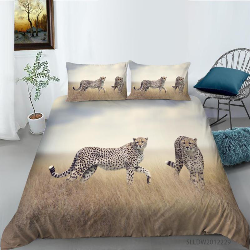 Fashion Leopard Bedding Set Cheetah Duvet Cover 3D Animal Tribal Home Textile Bedroom Comforter Cover Set
Fashion Leopard Bedding Set Cheetah Duvet Cover 3D Animal Tribal Home Textile Bedroom Comforter Cover Set
