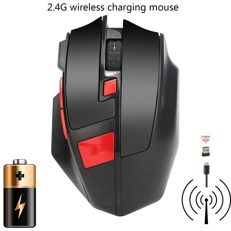 Wireless Rechargeable 2.4G 1600DPI Luminescent Top Backlight Gaming Mouse Portable Universal Adjustable 6 Buttons Game Mice
Wireless Rechargeable 2.4G 1600DPI Luminescent Top Backlight Gaming Mouse Portable Universal Adjustable 6 Buttons Game Mice