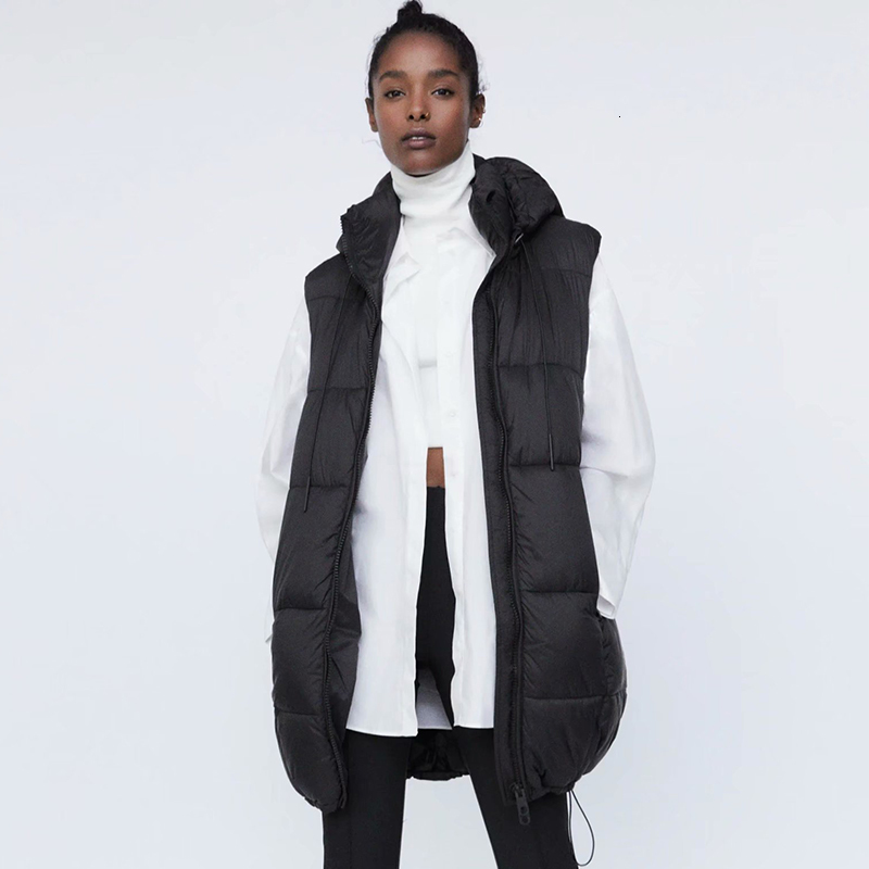 2021 New Women Winter Vest Zipper Coats Tie Waist Striped Hooded Down Cotton Jacket Parka Female Solid Warm Thick Big Pocket Outwear Taxn, Black
2021 New Women Winter Vest Zipper Coats Tie Waist Striped Hooded Down Cotton Jacket Parka Female Solid Warm Thick Big Pocket Outwear Taxn, Black