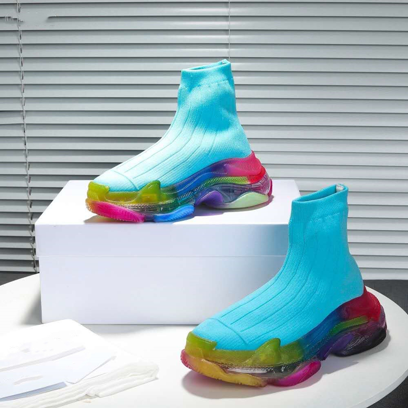 2022 Women Boots Men Sock Boots Dad Shoes Fashion Platform Shoes Rainbow Comfortable Round Toe Slip on Mixed Color Luxury Scarpes vsefwews, Black
2022 Women Boots Men Sock Boots Dad Shoes Fashion Platform Shoes Rainbow Comfortable Round Toe Slip on Mixed Color Luxury Scarpes vsefwews, Black