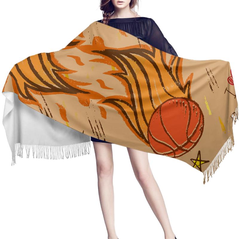 Women Cashmere Scarf Autumn Winter Hijab Wrap Pentagram Brown Basketball Printed Shawls Headband Summer Ladies Scarves
Women Cashmere Scarf Autumn Winter Hijab Wrap Pentagram Brown Basketball Printed Shawls Headband Summer Ladies Scarves