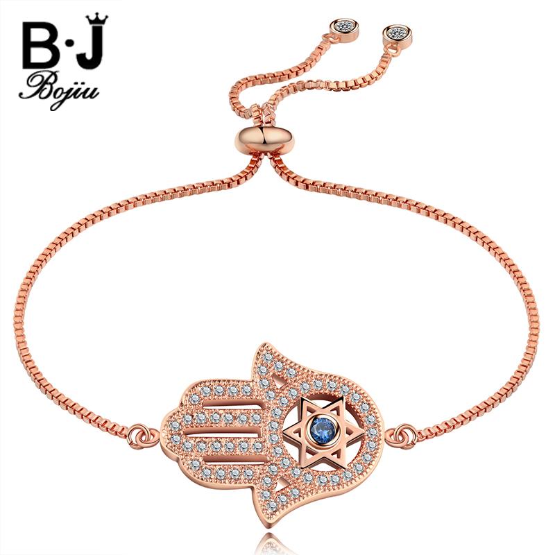 Bojiu Hand Shape Pendant Snake Chain Crystal Charm Bracelets For Women Copper Women's Bracelet Adjustable Wrist Decoration BC90
Bojiu Hand Shape Pendant Snake Chain Crystal Charm Bracelets For Women Copper Women's Bracelet Adjustable Wrist Decoration BC90