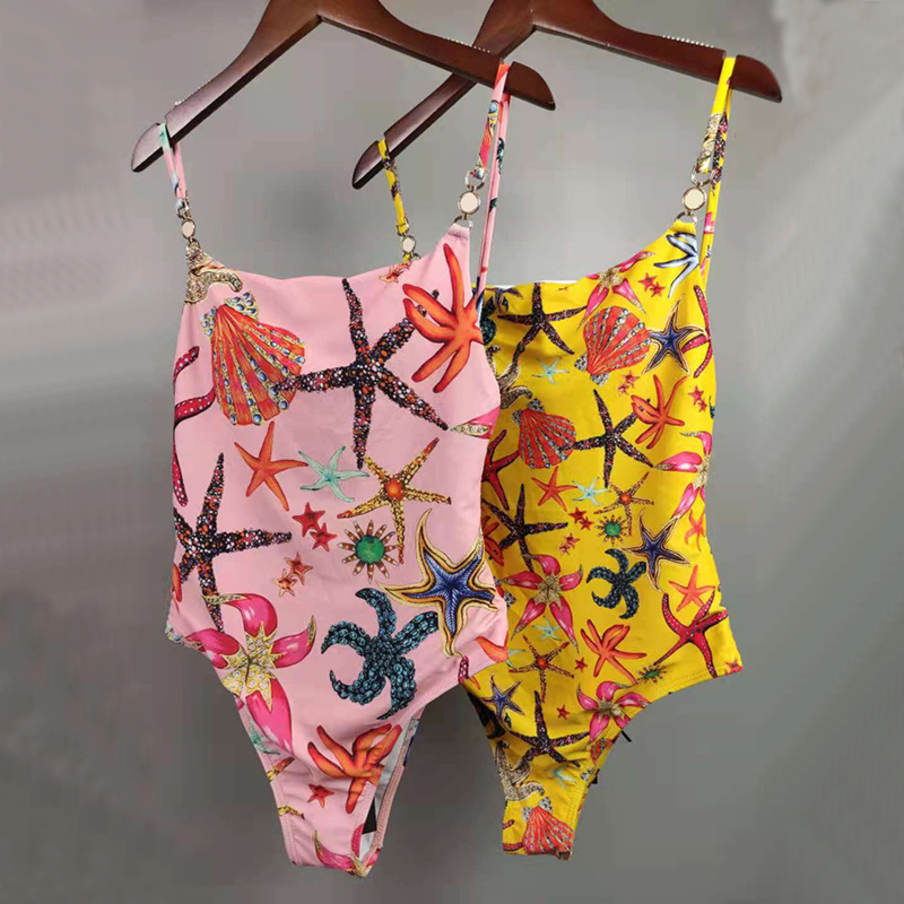 Print Swimsuit Metal Design Bikinis 2021 Monokini Sexy Padded Push Up Swimwear Women Brand Beach Bathing Suits XL With Tags, Yvh 23 yellow
Print Swimsuit Metal Design Bikinis 2021 Monokini Sexy Padded Push Up Swimwear Women Brand Beach Bathing Suits XL With Tags, Yvh 23 yellow