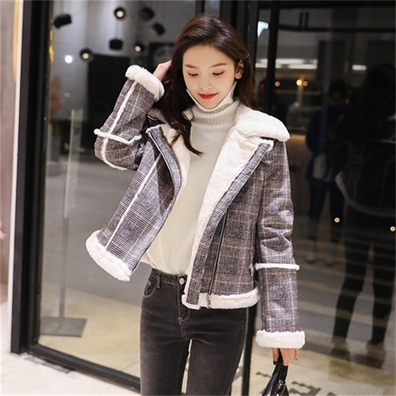 quality High coat of lamb Korean leather jacket winter women' clothing 2020 warm suede parka chaqueta mujer my3450 5YVX, Pink.
quality High coat of lamb Korean leather jacket winter women' clothing 2020 warm suede parka chaqueta mujer my3450 5YVX, Pink.