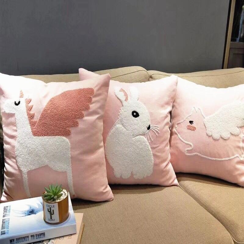 lovely pastoral yellow Pink Embroidery Decorative Cushion Cover 45*45 Throw Pillow Cushions Home Decoration for Sofa, 38
lovely pastoral yellow Pink Embroidery Decorative Cushion Cover 45*45 Throw Pillow Cushions Home Decoration for Sofa, 38