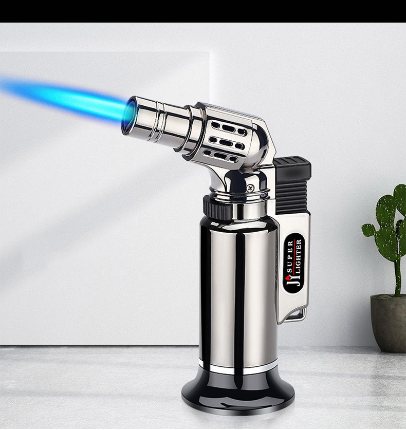 Metal Windproof Turbo Gas Smoking Accessories Kitchen Cooking Jewelry Welding Cigarettes Lighters Gadgets For Men W260202