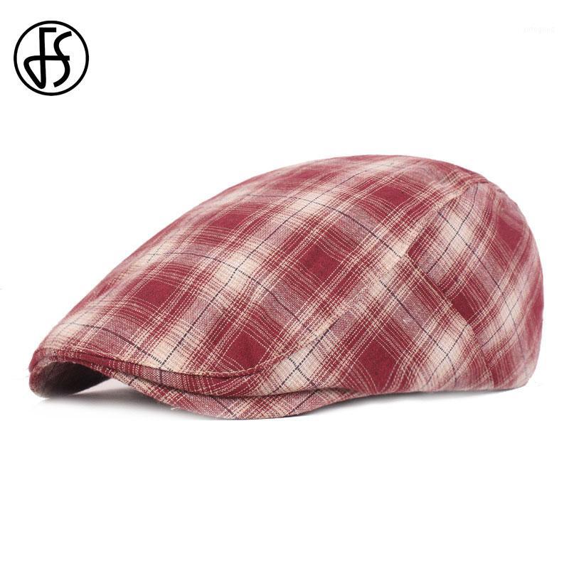 FS Fashion Plaid Berets Cotton Newsboy Caps Flat Cap For Men Women Chapeau Ivy Gatsby Hat Visors Peaky Blinder Hats Adjustable1, Red
FS Fashion Plaid Berets Cotton Newsboy Caps Flat Cap For Men Women Chapeau Ivy Gatsby Hat Visors Peaky Blinder Hats Adjustable1, Red