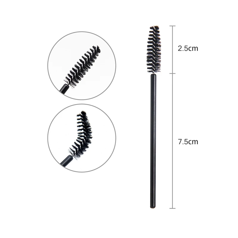50PCS Per Pack Eyelashes Brush Disposable Eyelash Mascara Brushes Wands Applicator Makeup Kits Beauty Tools