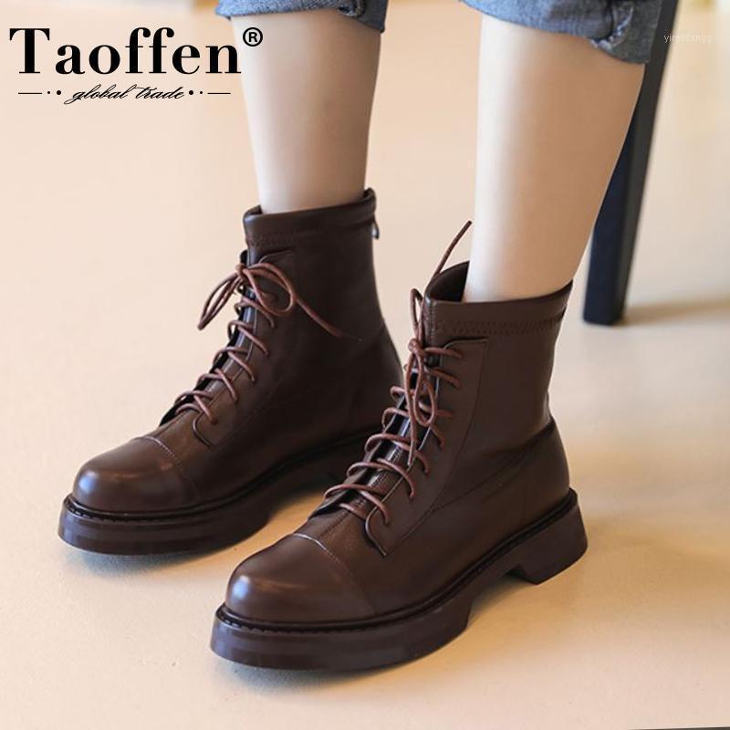 TAOFFEN Size 34-43 Women Ankle Boots Fashion Platform Cross Strap Winter Shoes Woman Warm Zipper Short Boot Lady Footwear1, Black
TAOFFEN Size 34-43 Women Ankle Boots Fashion Platform Cross Strap Winter Shoes Woman Warm Zipper Short Boot Lady Footwear1, Black