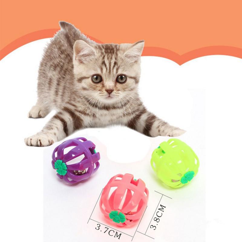 Cat Toy Hollow Ball With Bell Teaser Plastic Ball Pet Toy Training Squeaky Tool Cat Toys Pet Supplies Gatos2020
Cat Toy Hollow Ball With Bell Teaser Plastic Ball Pet Toy Training Squeaky Tool Cat Toys Pet Supplies Gatos2020