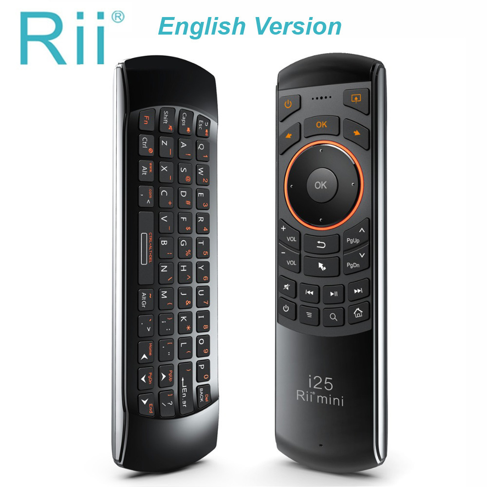 Original 3 in 1 Rii 2. Mini Wirless Air mouse Keyboard With IR Remote Control PC Teclado For Tablet Smart Android TV Box LJ200925
Original 3 in 1 Rii 2. Mini Wirless Air mouse Keyboard With IR Remote Control PC Teclado For Tablet Smart Android TV Box LJ200925