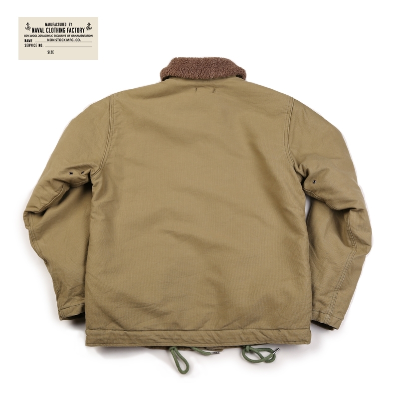 NON STOCK Khaki N-1 Deck Jacket Vintage USN Military Uniform For Men N1 201218