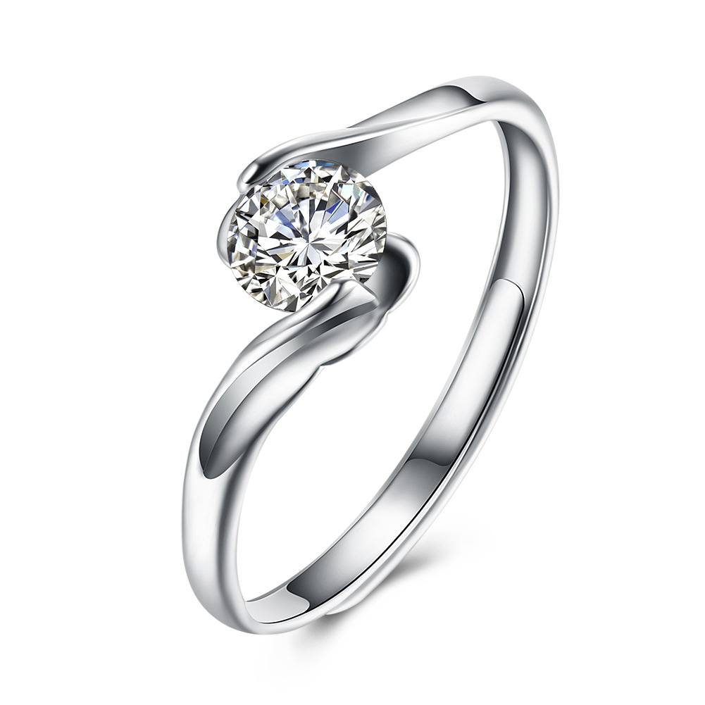 Sterling Silver Zircon Couple Ring Adjustable Simple Holiday Jewelry Wedding Ring Bracelet Gift Proposal Engagement Wedding Anniversary
Sterling Silver Zircon Couple Ring Adjustable Simple Holiday Jewelry Wedding Ring Bracelet Gift Proposal Engagement Wedding Anniversary