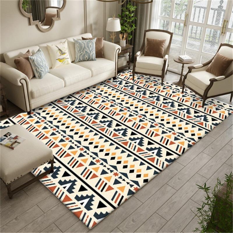 Fashion Creative Geometric Pattern Carpet Home Bedroom Bedside Comfortable Carpet Living Room Decorative, As picture
Fashion Creative Geometric Pattern Carpet Home Bedroom Bedside Comfortable Carpet Living Room Decorative, As picture