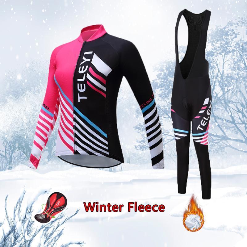 2020 Winter cycling jersey set Women Thermal Fleece road bike clothing dress Maillot mtb bicycle clothes female uniform suit kit1, Jersey and pants
2020 Winter cycling jersey set Women Thermal Fleece road bike clothing dress Maillot mtb bicycle clothes female uniform suit kit1, Jersey and pants