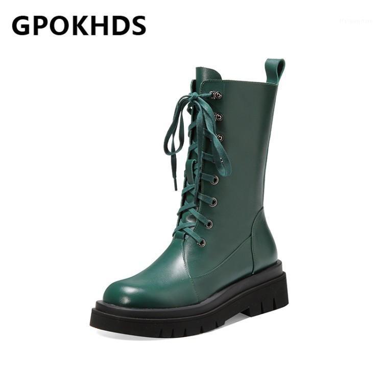 GPOKHDS 2021 women Mid-Calf boots Cow leather Winter short plush Round Toe Zipper High heels female Riding boots size 421, Green
GPOKHDS 2021 women Mid-Calf boots Cow leather Winter short plush Round Toe Zipper High heels female Riding boots size 421, Green