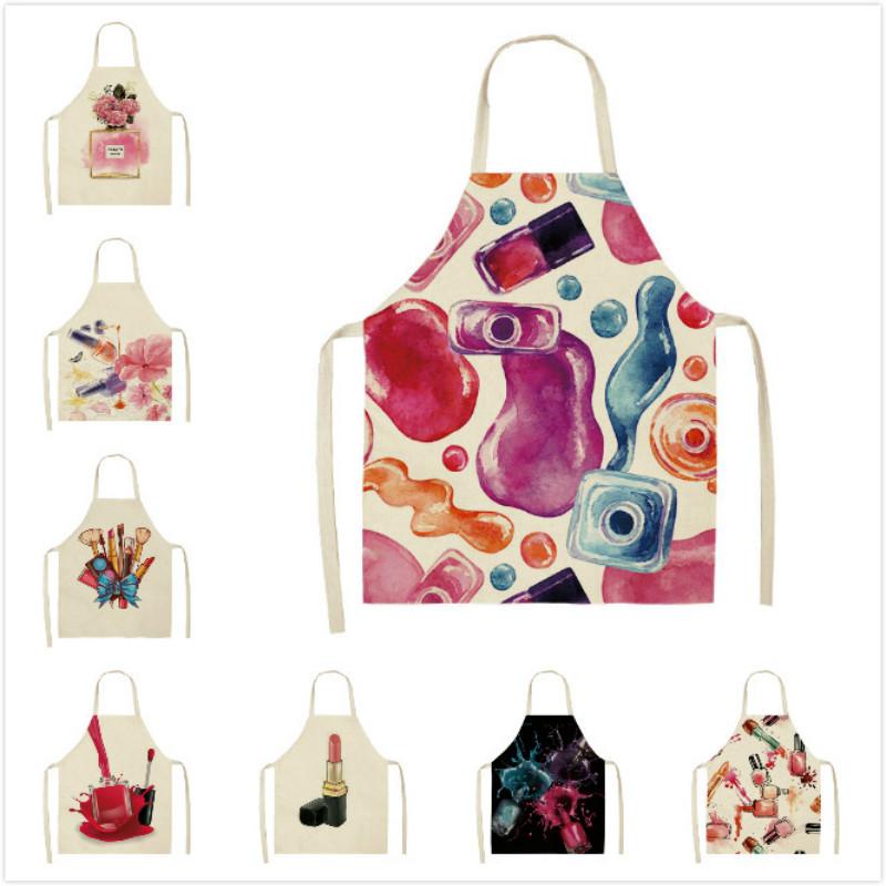1Pcs Cosmetics Pattern Kitchen Apron for Cooking Sleeveless Cotton Linen Aprons Adult Bibs Home Cleaning Accessories 2 Size
1Pcs Cosmetics Pattern Kitchen Apron for Cooking Sleeveless Cotton Linen Aprons Adult Bibs Home Cleaning Accessories 2 Size