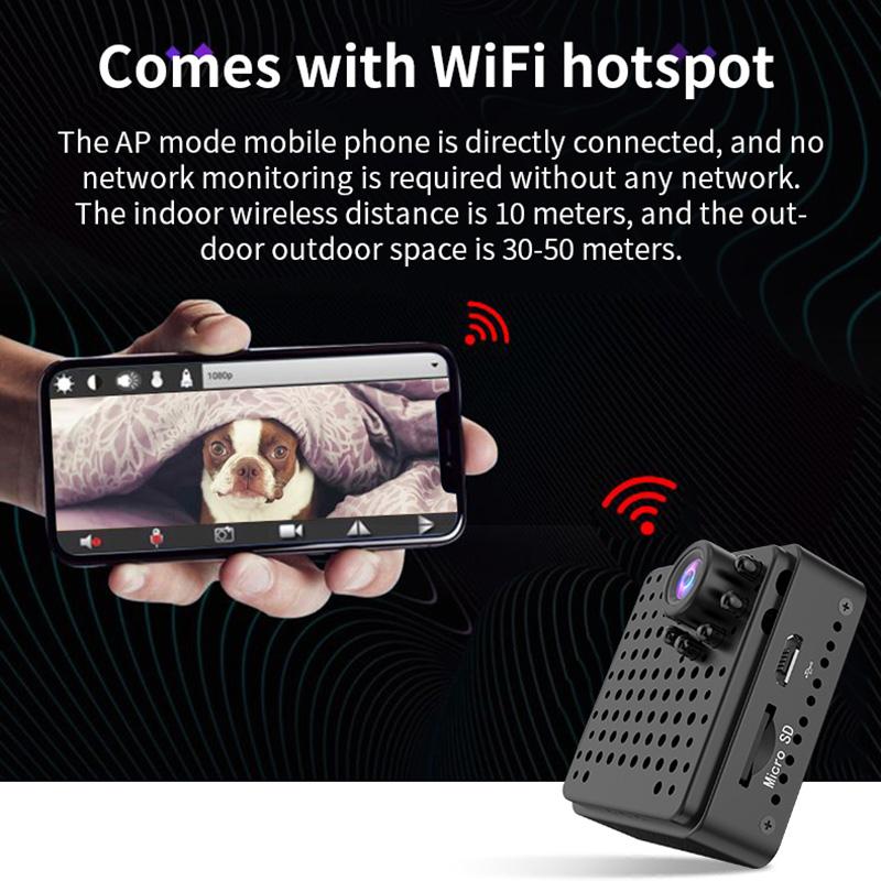 WIFI Camera High Definition Cameras for Home Outdoor Night Vision Motion Sensor 1080P W18 VH99
WIFI Camera High Definition Cameras for Home Outdoor Night Vision Motion Sensor 1080P W18 VH99