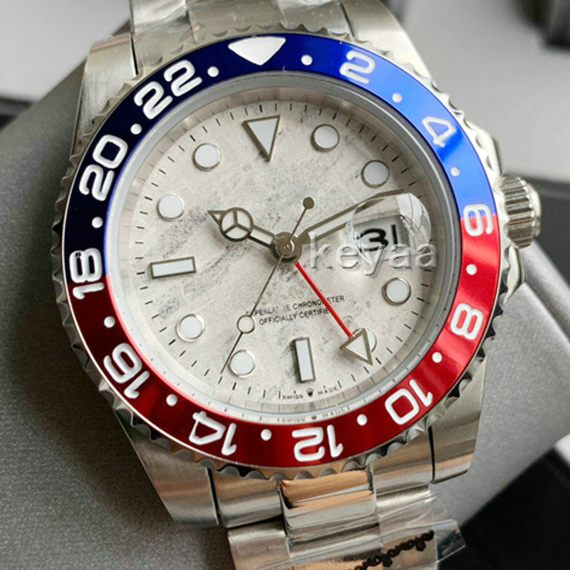 New Ceramic Bezel GMT Mens Mechanical Stainless Steel Automatic Movement 2813 luxury Watch Men Fashion Watches men designer Wristwatches, Original box
New Ceramic Bezel GMT Mens Mechanical Stainless Steel Automatic Movement 2813 luxury Watch Men Fashion Watches men designer Wristwatches, Original box